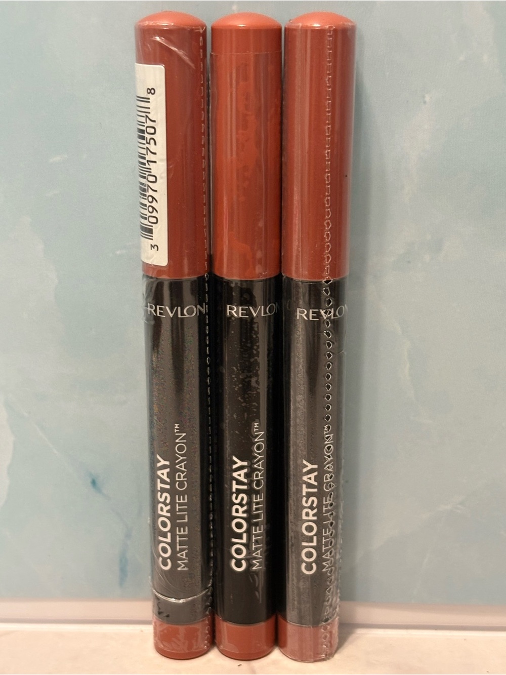 Revlon ColorStay Matte Lite Crayon Lipstick - Tread Lightly 3 Pack